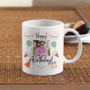 Happy birthday coffee mugs